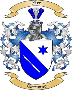 Fer Family Crest from Germany