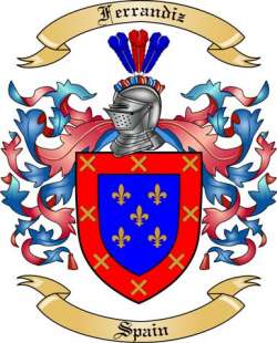 Ferrandiz Family Crest from Spain
