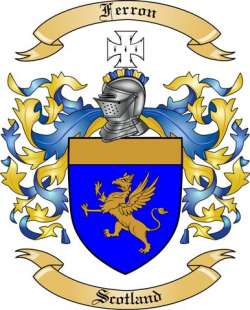 Ferron Family Crest from Scotland
