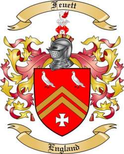 Feuett Family Crest from England