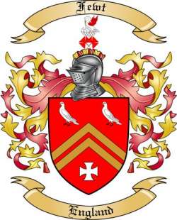 Fewt Family Crest from England