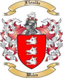 Ffoulke Family Crest from Wales