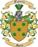 Figueres Family Crest from Spain