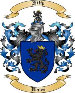 Filip Family Crest from Wales