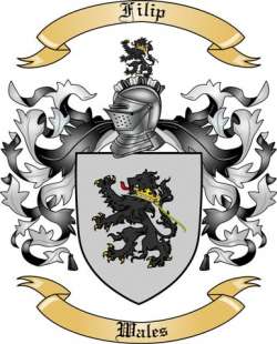 Filip Family Crest from Wales2