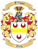 Filippa Family Crest from Italy