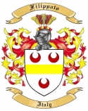 Filippato Family Crest from Italy