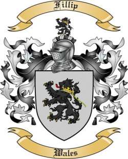 Fillip Family Crest from Wales2