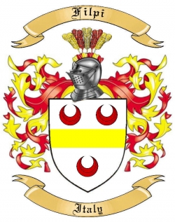 Filpi Family Crest from Italy