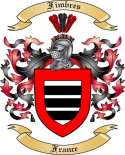 Fimbres Family Crest from France