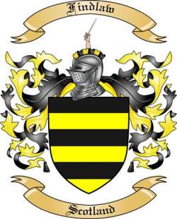 Findlaw Family Crest from Scotland