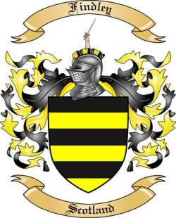Findley Family Crest from Scotland