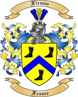 Firmin Family Crest from France2
