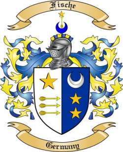 Fische Family Crest from Germany