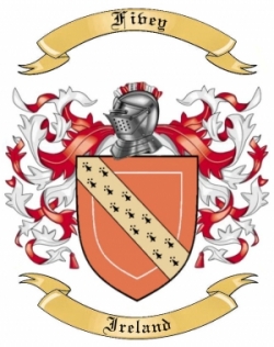 Fivey Family Crest from Ireland