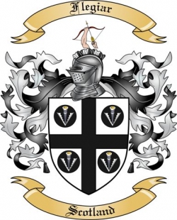Flegiar Family Crest from Scotland
