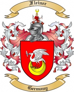 Fleiner Family Crest from Germany