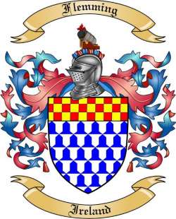 Flemming Family Crest from Ireland by The Tree Maker