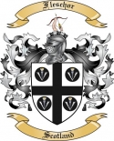 Fleschor Family Crest from Scotland