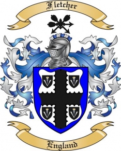 Fletcher Family Crest from England
