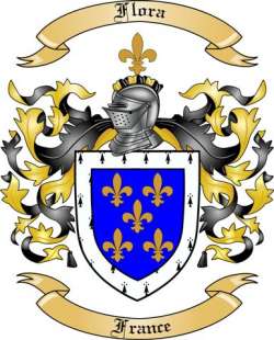 Flora Family Crest from France