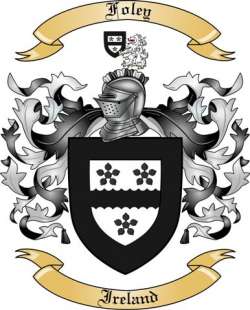 Foley Family Crest from Ireland
