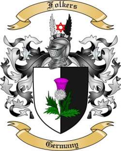 Folkers Family Crest from Germany2