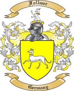 Follmer Family Crest from Germany