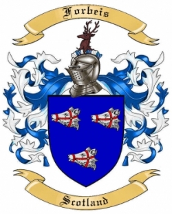 Forbeis Family Crest from Scotland