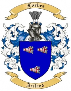 Forbes Family Crest from Ireland