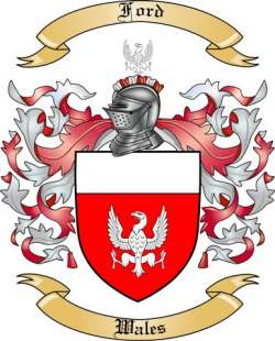 Ford Family Crest from Wales