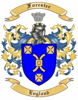 Forester Family Crest from England