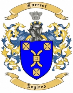 Forrest Family Crest from England