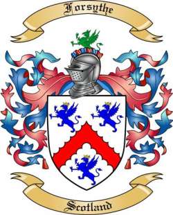 Forsythe Family Crest from Scotland