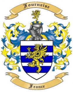 Fournaise Family Crest from France