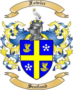 Fowler Family Crest from Scotland