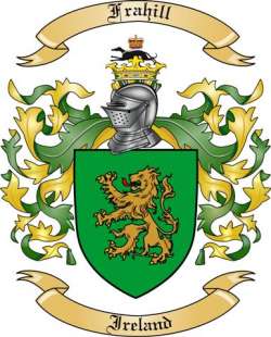 Frahill Family Crest from Ireland2