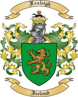 Fraleigh Family Crest from Ireland2