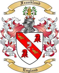 Frankland Family Crest from England