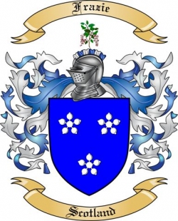 Frazie Family Crest from Scotland