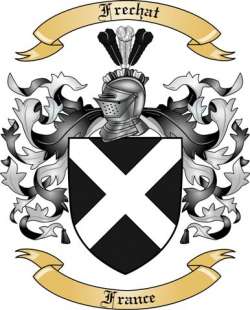 Frechat Family Crest from France