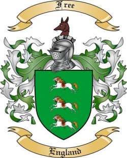 Free Family Crest from England