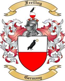 Freiling Family Crest from Germany