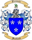 Fressair Family Crest from Scotland