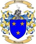 Freundt Family Crest from Germany2