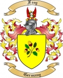 Frey Family Crest from Germany
