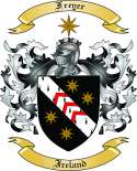 Freyer Family Crest from Ireland