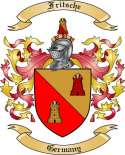 Fritsche Family Crest from Germany