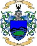 Fronza Family Crest from Italy