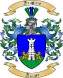 Frugiere Family Crest from France